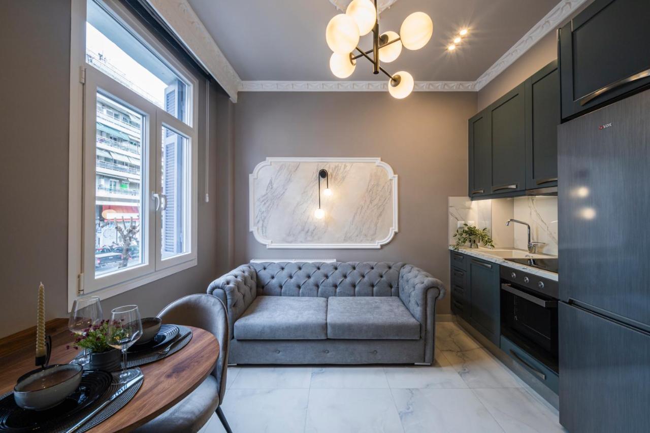 Apartamento Luxliving Agiou Dimitriou Tesalónica Exterior foto