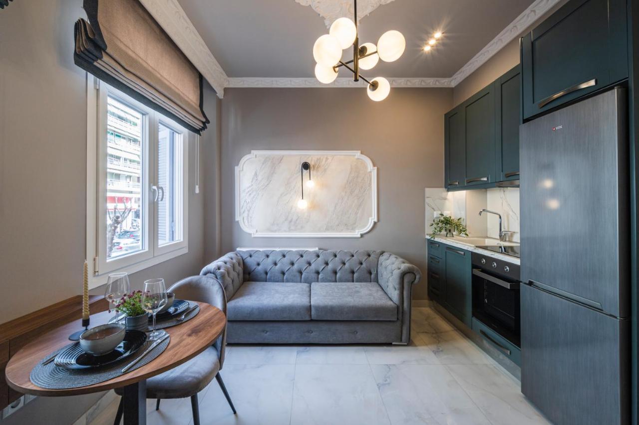 Apartamento Luxliving Agiou Dimitriou Tesalónica Exterior foto