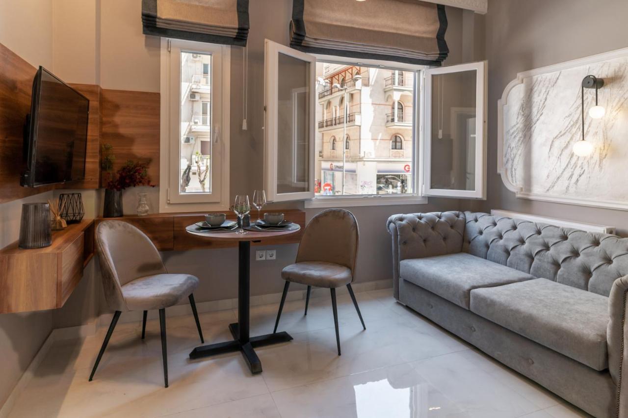 Apartamento Luxliving Agiou Dimitriou Tesalónica Exterior foto